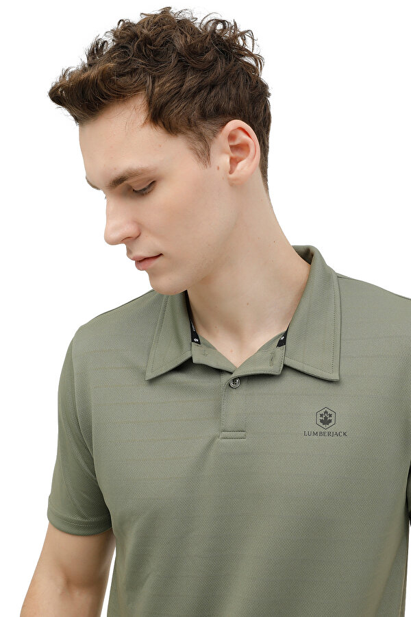 Lumberjack M-CT461 SHERMAN T-SH 3FX KHAKI Man 125