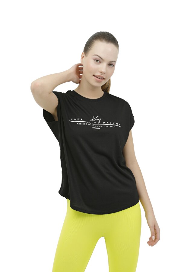Kinetix WL DALIA 11P7113 3FX BLACK Woman Sleeve T-Sh