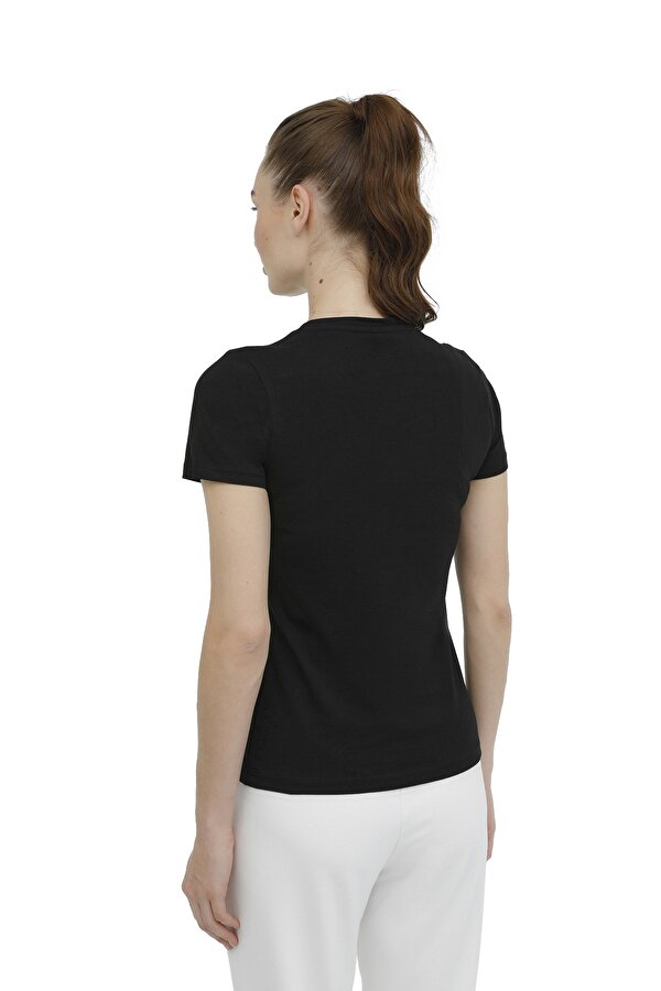 Kinetix Wb V Neck 11Sn227 4Fx Черный Женщина Футболка