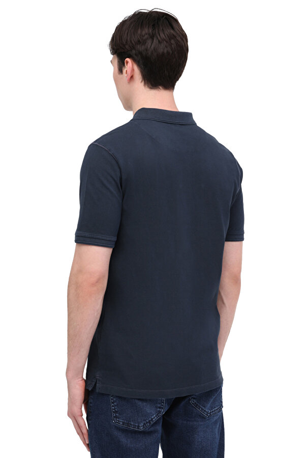 Lumberjack M-Bs20 Bsc Polo T-Sh 4Fx Индиго Мужчина Рубашка-Поло