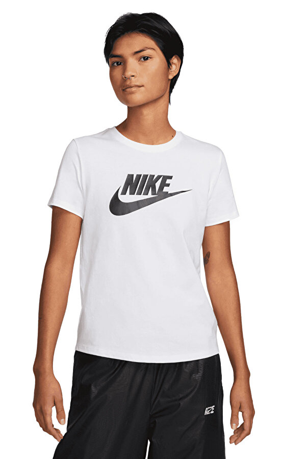 Nike W NSW TEE ESSNTL ICN FTRA WHITE Woman Sleeve T-Sh