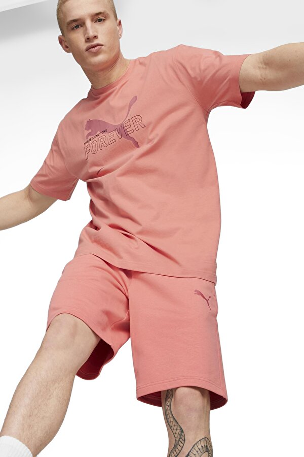 Puma Ess Better Relaxed Graphi Красный 004 Мужчина Футболка