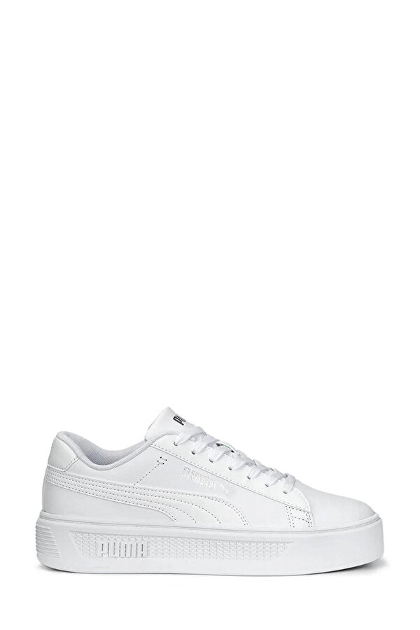 Puma Smash Platform v3 WHITE Woman Sneaker