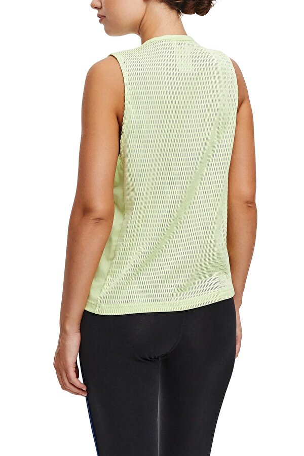 Reebok Perforated Tank Зеленый 021 Женщина Майка