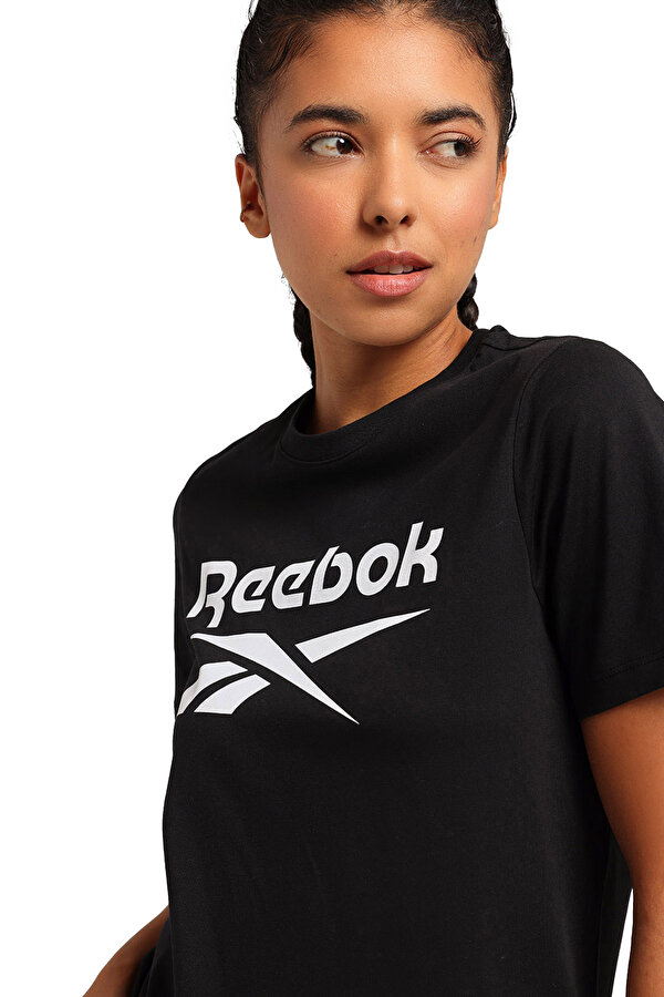 Reebok RI BL T-SHIRT BLACK Woman Sleeve T-Sh