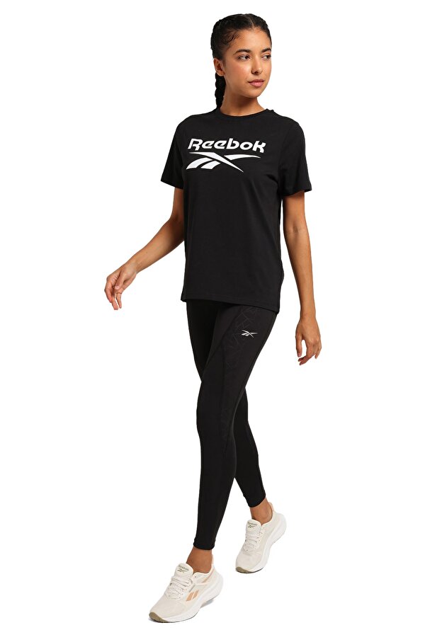 Reebok RI BL T-SHIRT BLACK Woman Sleeve T-Sh