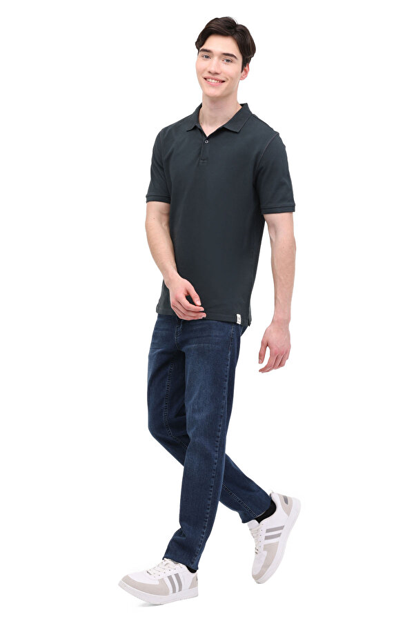 Lumberjack M-Bs20 Bsc Polo T-Sh 4Fx Серый 012 Мужчина Рубашка-Поло