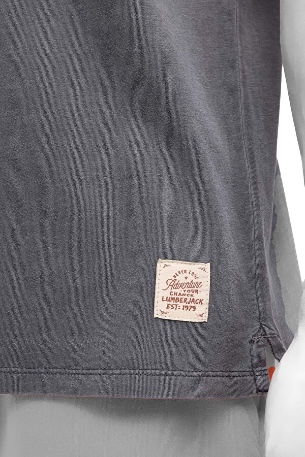 Lumberjack M-Bsc C Neck 11Bs38 4Fx Серый 012 Мужчина Футболка