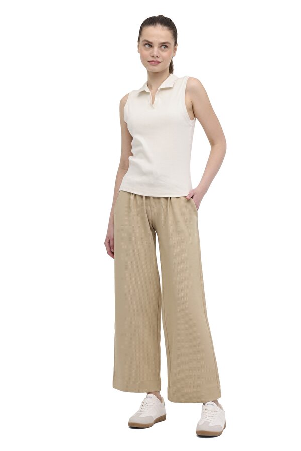 Kinetix WB POLO YAKA 10MDK212 4FX ECRU Woman 046