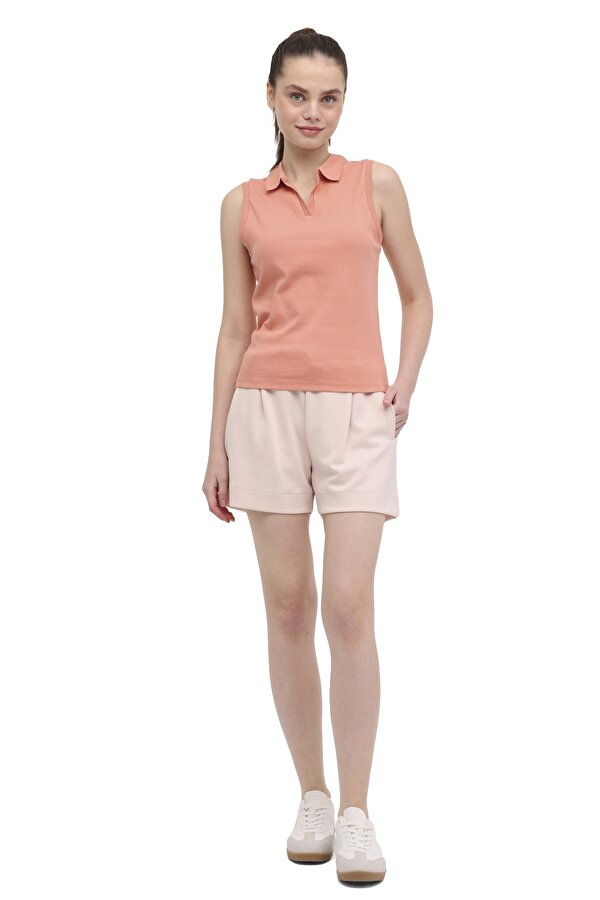 Kinetix WB POLO YAKA 10MDK212 4FX DUSTY ROSE Woman Undershirt