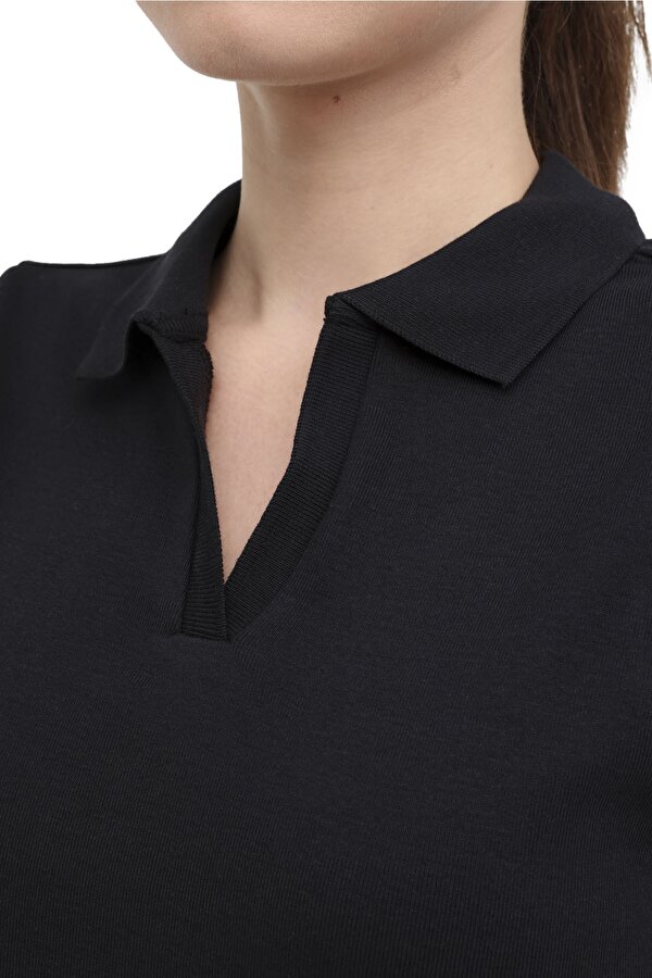 Kinetix WB POLO YAKA 10MDK212 4FX BLACK Woman 046