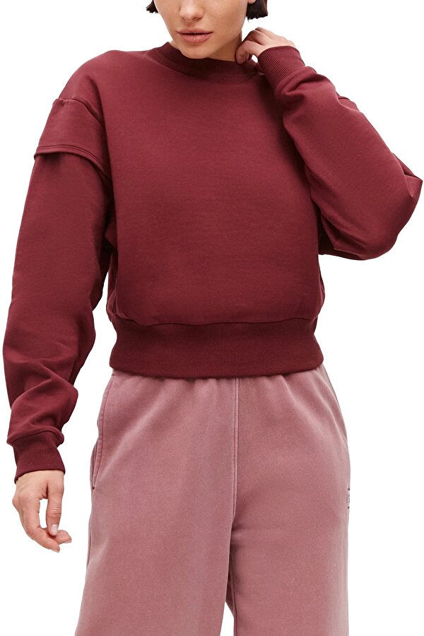 Reebok DREAMBLEND COTTON MIDLAYE BORDEAUX Woman 060