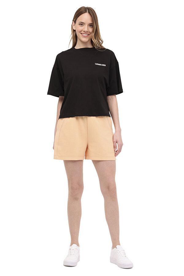 Lumberjack Wl Olivia 11Ss102 4Fx Черный Женщина Футболка