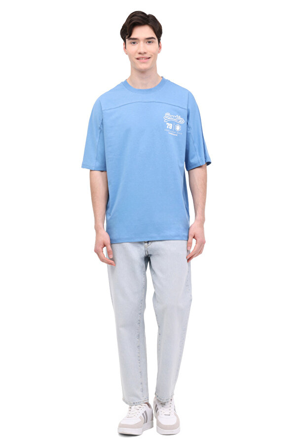 Lumberjack ML CHASE 11BB1013 4FX INDIGO Man Sleeve T-Sh