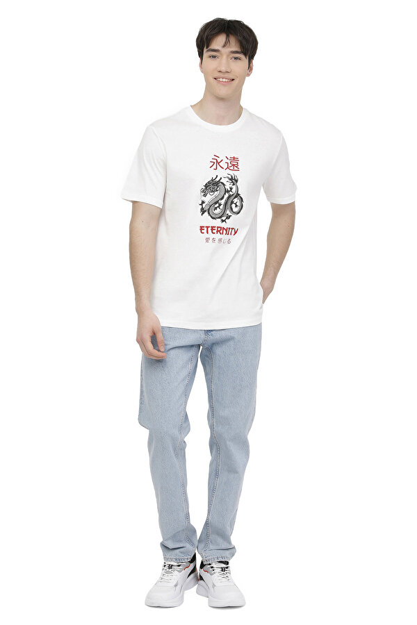 Kinetix ML LATNE 11ES-SLG-106 4FX WHITE Man Sleeve T-Sh