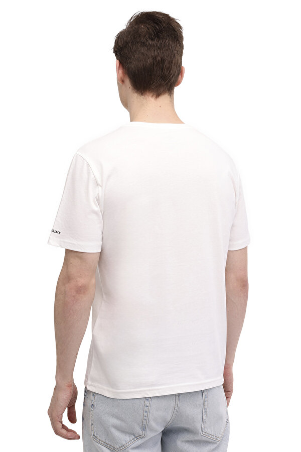 Lumberjack ML WILLY 11DS1004 4FX ECRU Man Sleeve T-Sh