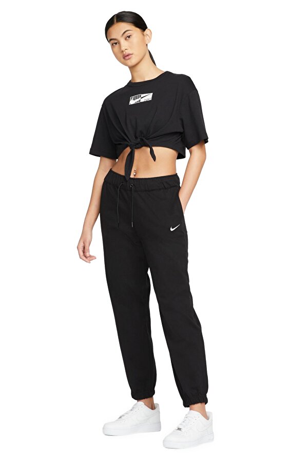 Nike W NSW JRSY EASY JOGGER BLACK Woman 063