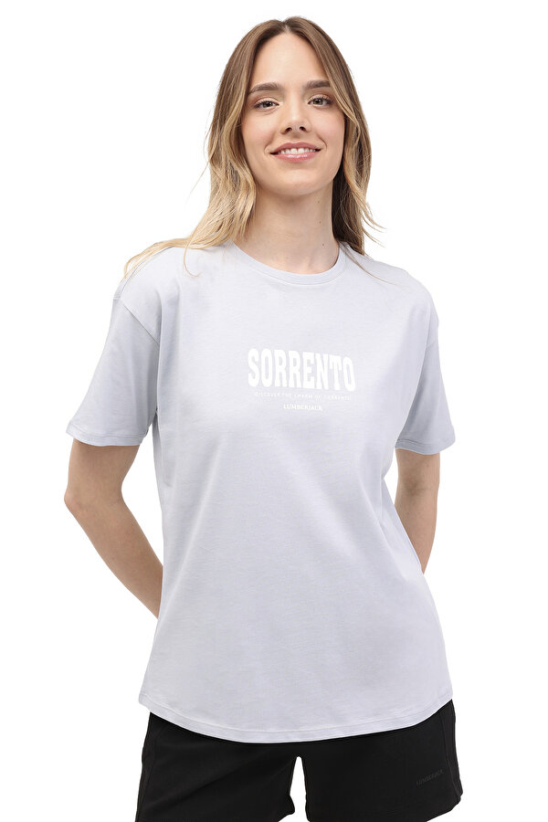 Lumberjack WL SORENTO 11SS179 4FX L BLUE Woman Sleeve T-Sh