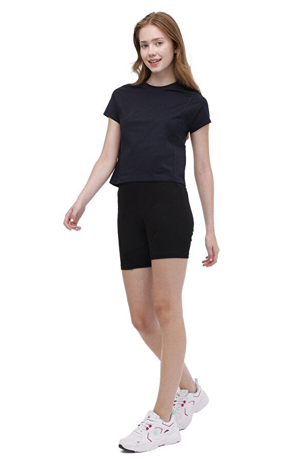 Lumberjack WL LYDIA 11GFP920 4FX BLACK Woman Sleeve T-Sh