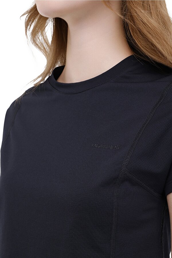 Lumberjack WL LYDIA 11GFP920 4FX BLACK Woman Sleeve T-Sh
