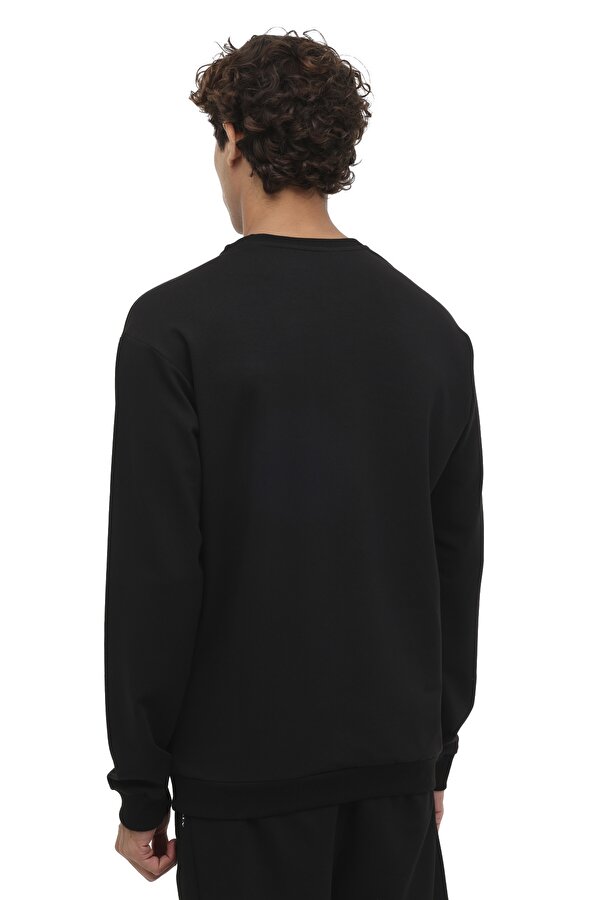 Lumberjack M-SN75 BSC C NECK SW 4PR BLACK Man 060