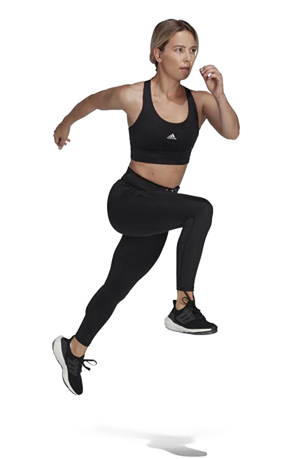 adidas Adidas Run Ess 1/1 Tgt     Black Черный Женщина Тайтсы