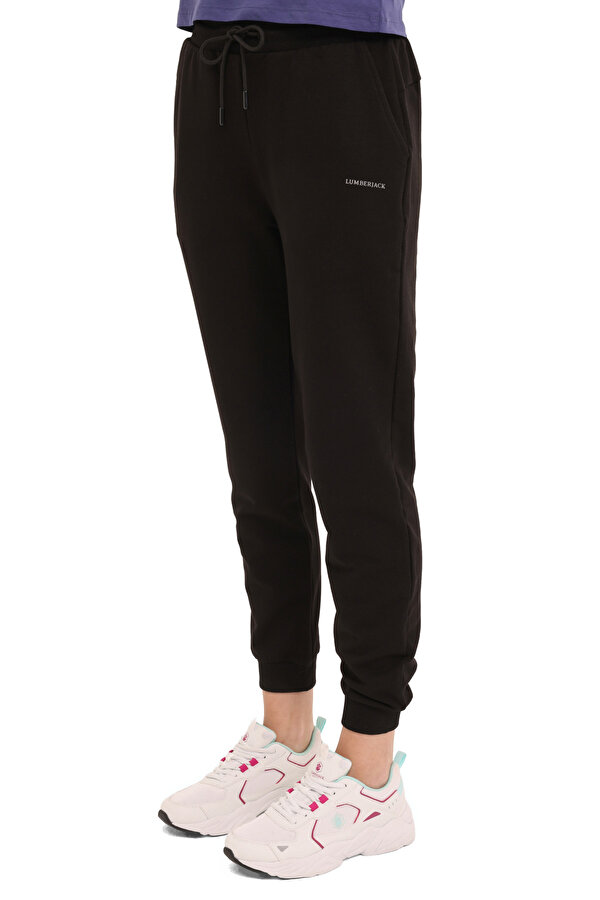 Lumberjack Wb Jogger 22Ct133 4Pr Черный Женщина Спортивные Брюки
