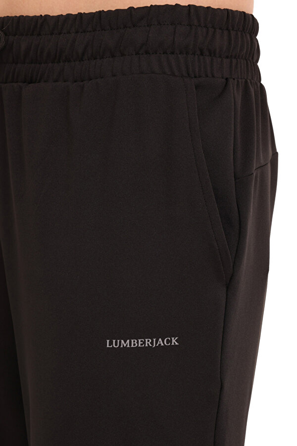 Lumberjack Wb Pes 22Ct128 4Pr Черный Женщина Спортивные Брюки