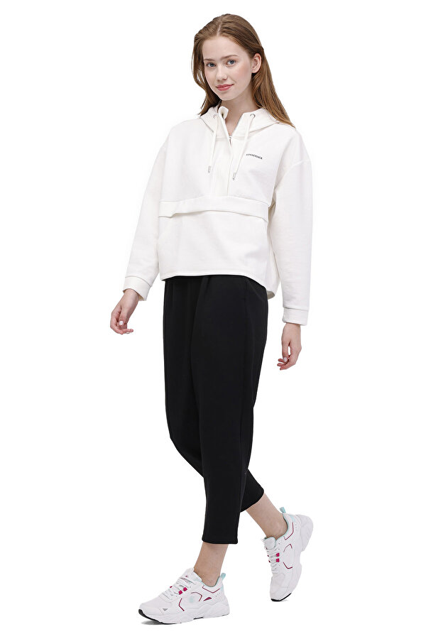 Lumberjack Wl Camila 17Ct694 4Pr Экрю Женщина Толстовка С Капюшоном
