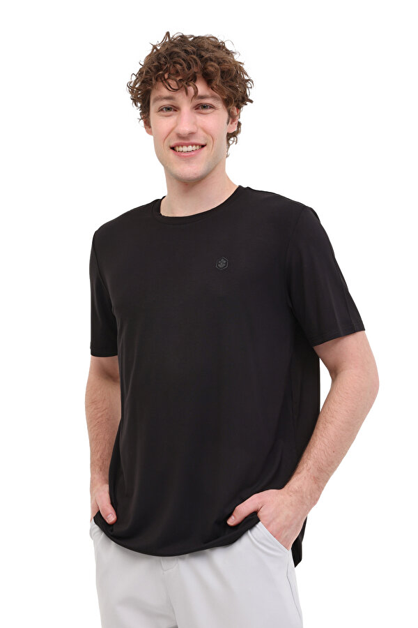 Lumberjack ML BAMBO 11BAM01 5FX BLACK Man Sleeve T-Sh