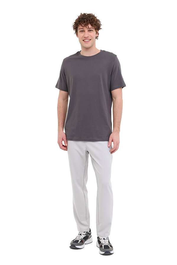 Lumberjack MB CT110 PM C NK T-SH 5FX ANTHRACITE Man Sleeve T-Sh