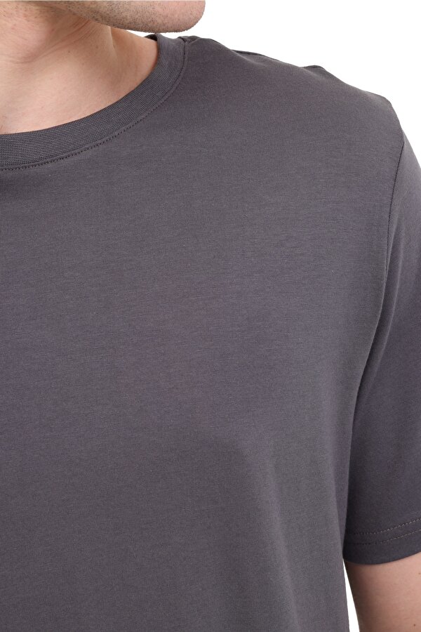 Lumberjack MB CT110 PM C NK T-SH 5FX ANTHRACITE Man Sleeve T-Sh