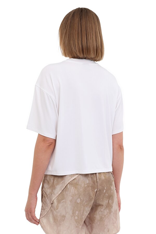 Lumberjack WL BAMB 11BMB-004 5FX ECRU Woman Sleeve T-Sh