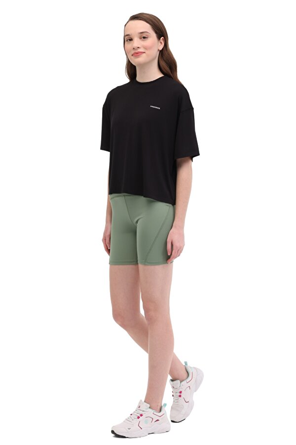 Lumberjack WL BAMB 11BMB-004 5FX BLACK Woman Sleeve T-Sh