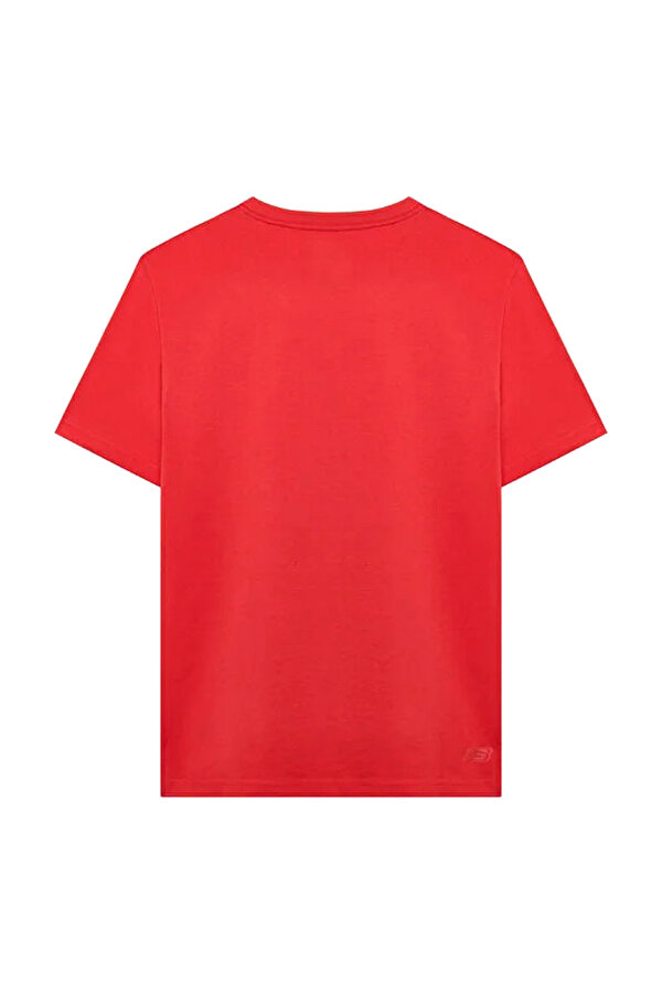 Skechers M Essential T-Shirt Kırmızı Erkek Kısa Kol T-Shirt