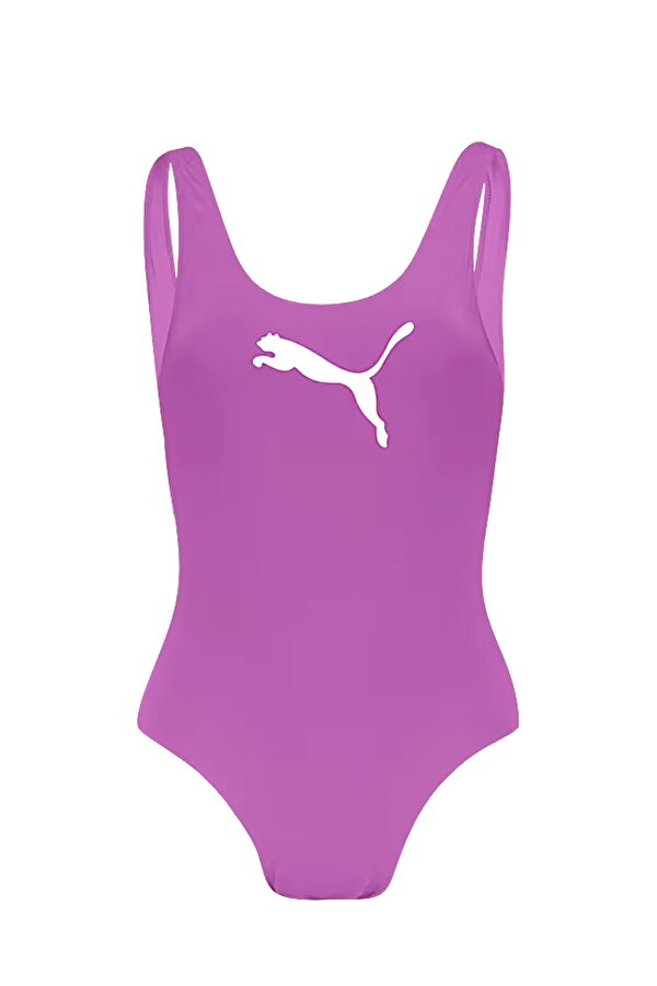 Puma SWIMSUIT 1P Mor Kadın Deniz Şortu