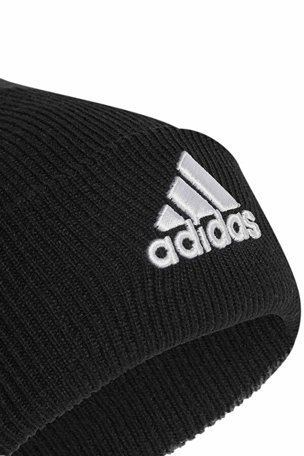 adidas LOGO BEANIE CUF  BLACK/WH Siyah Unisex Bere