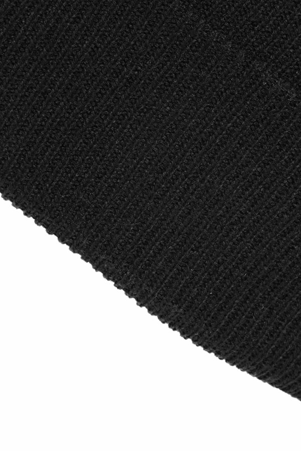 adidas LOGO BEANIE CUF  BLACK/WH Siyah Unisex Bere