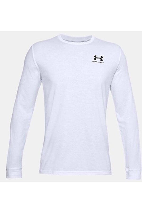 Under Armour Sportstyle Left Chest Ls Erkek T-shirt 1329585-100