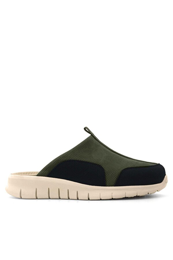 Heep Medikal Hakiki Deri Haki Siyah Krem Tabanlı Comfort Spor Terlik