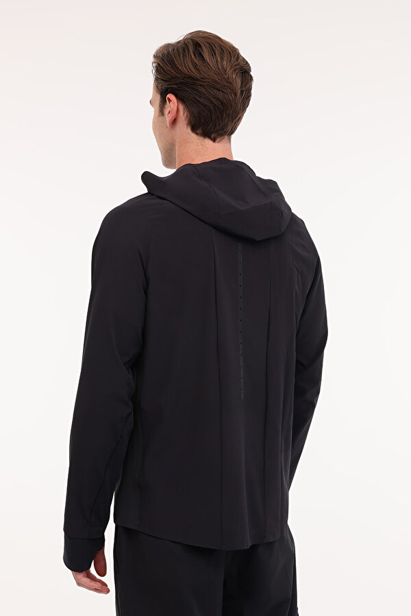 Reebok Erling Running Jacket Черный Мужчина Куртка Ветровка