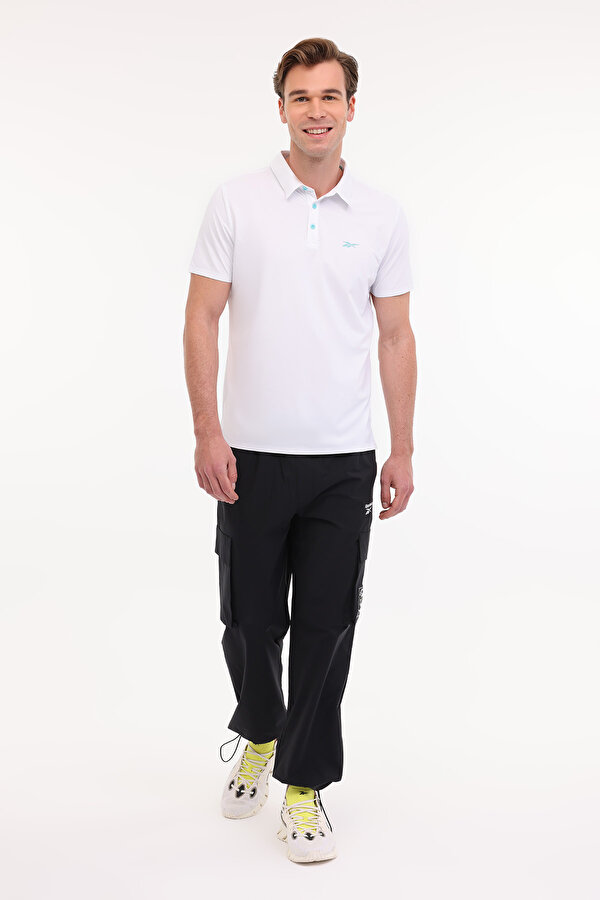Reebok FINDA POLO TEE Beyaz Erkek Kısa Kol T-Shirt