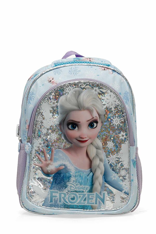 Frozen BTS  FREE ELSA BPCK 5PR Mavi Kız Çocuk Sırt Çantası