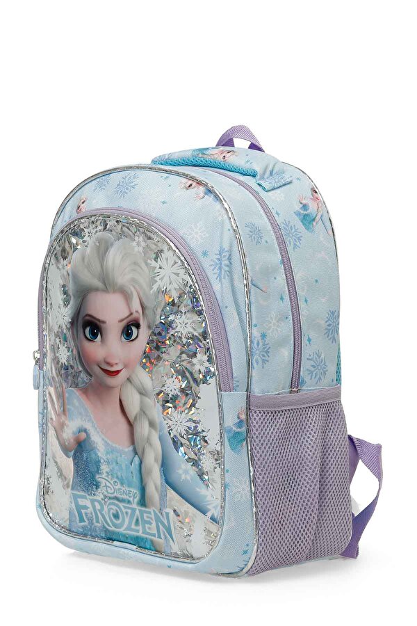 Frozen BTS  FREE ELSA BPCK 5PR Mavi Kız Çocuk Sırt Çantası