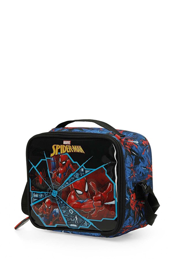Spiderman BTS BC  BC 5PR Siyah Erkek Çocuk Beslenme Çantası