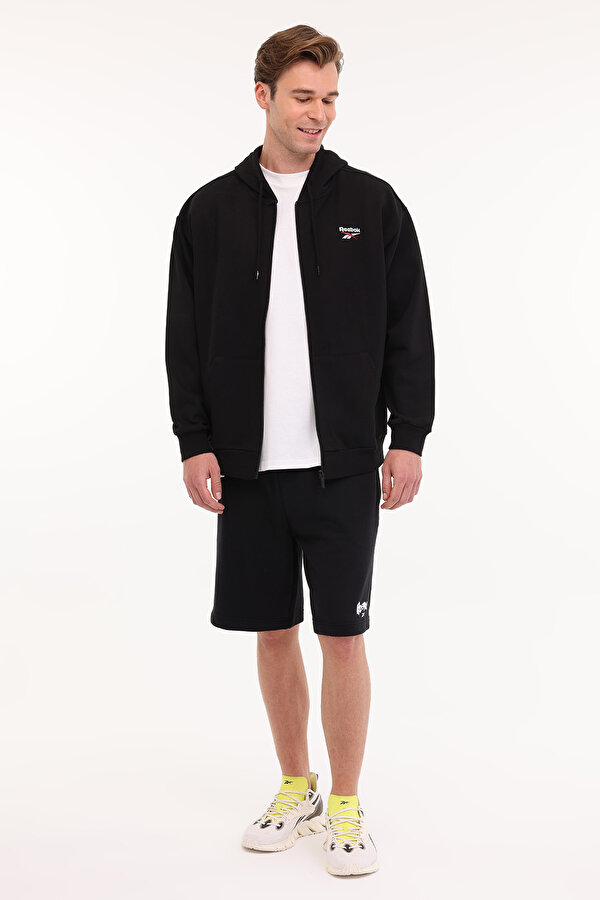 Reebok NEW ID REG FZ Siyah Erkek Eşofman Üstü