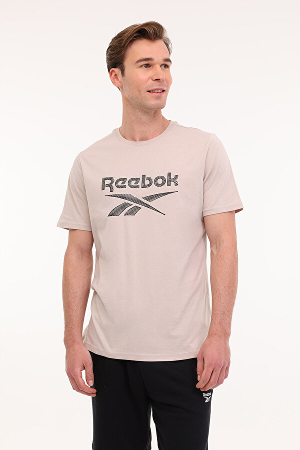 Reebok NEW ID REG TEE Bej Erkek Kısa Kol T-Shirt