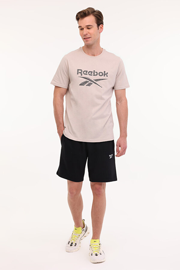 Reebok NEW ID REG TEE Bej Erkek Kısa Kol T-Shirt