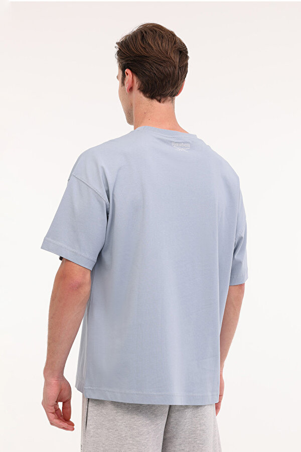 Reebok BETTER DAYS TEE SOLUK MAVI Erkek Kısa Kol T-Shirt