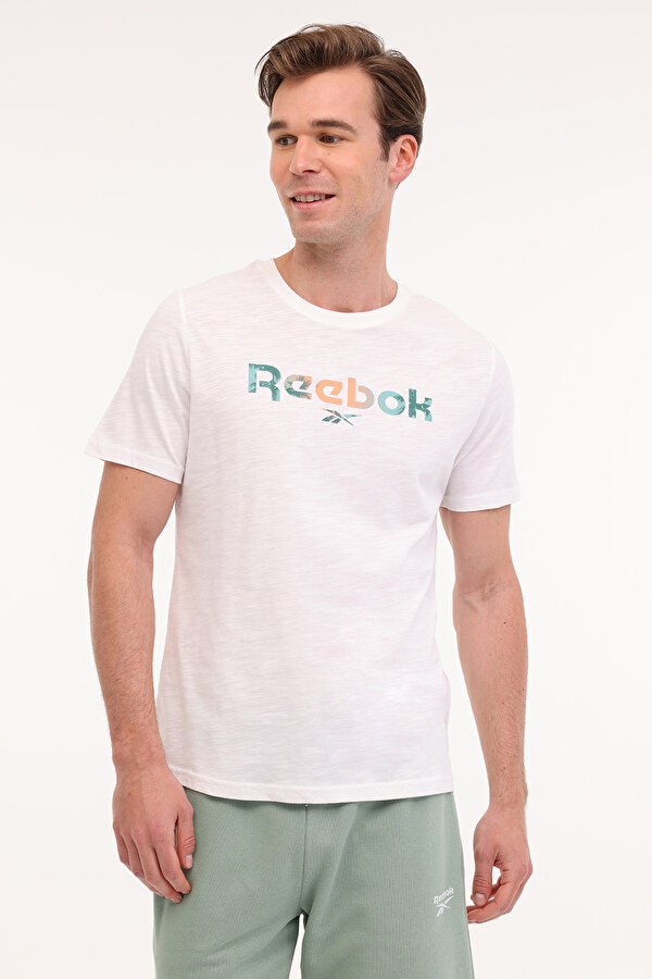 Reebok SUMTH TEE Beyaz Erkek Kısa Kol T-Shirt